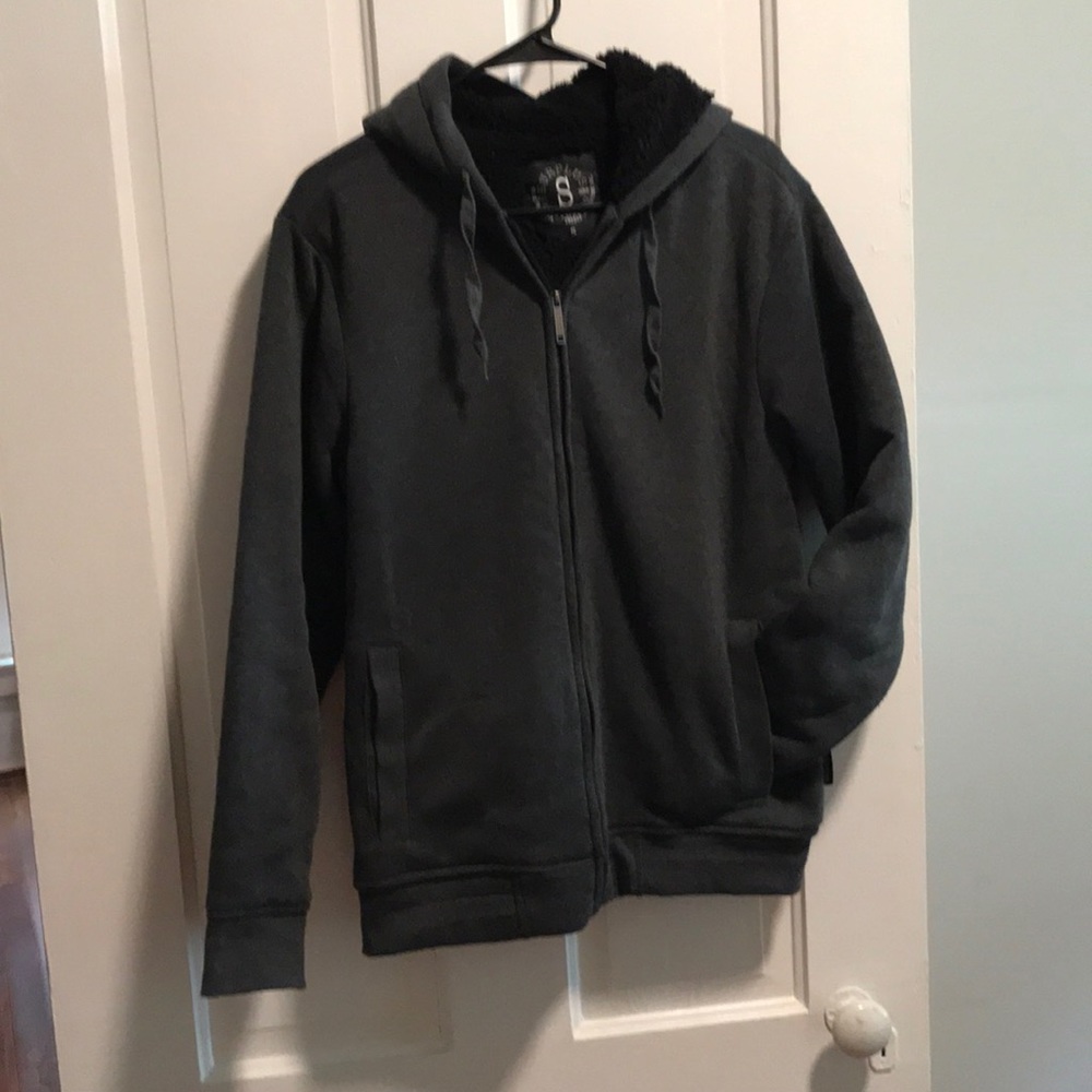 Men’s sherpa lined jacket